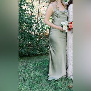 Sage Green Bridesmaid Dress